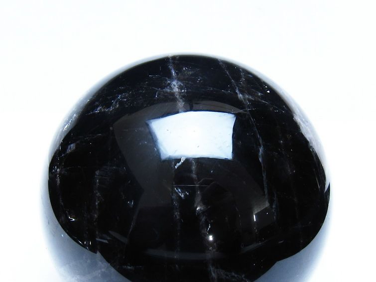 1.3Kg モリオン 黒水晶 丸玉 98mm スフィア 一点物 151-9377