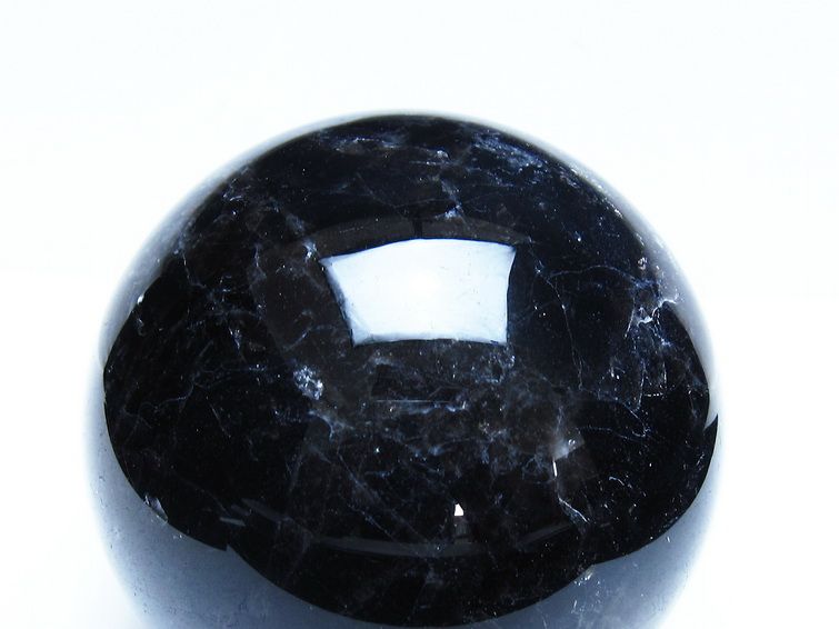 1.4Kg モリオン 黒水晶 丸玉 100mm スフィア 一点物 151-9383 【sold out】