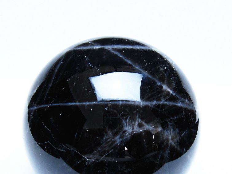 1.4Kg モリオン 黒水晶 丸玉 100mm スフィア 一点物 151-9387 – 天然石