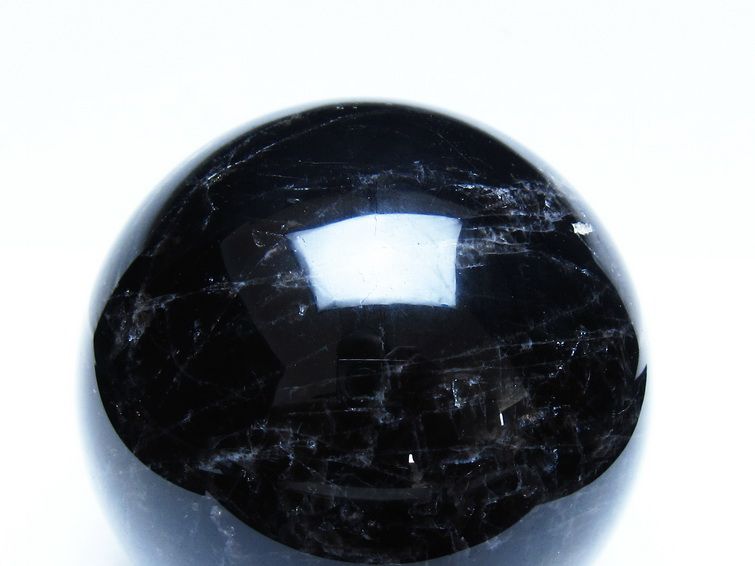 1.4Kg モリオン 黒水晶 丸玉 98mm スフィア 一点物 151-9389 【sold out】