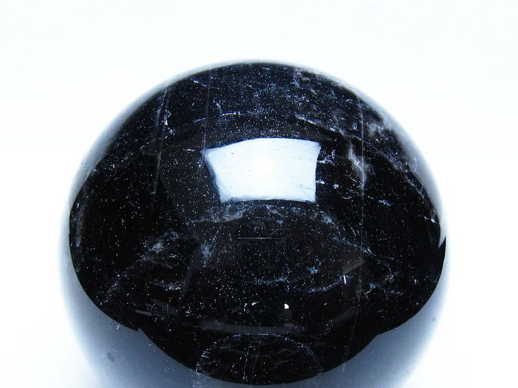 1.4Kg モリオン 黒水晶 丸玉 100mm スフィア 一点物 151-9398 【sold out】