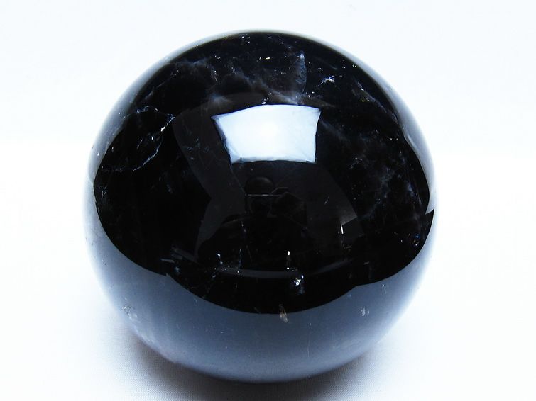 1.8Kg モリオン 黒水晶 丸玉 110mm スフィア 一点物 151-9402 【sold out】