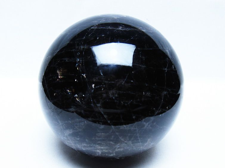 1.9Kg モリオン 黒水晶 丸玉 115mm スフィア 一点物 151-9407 【sold out】