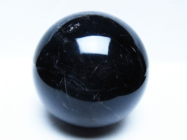 1.8Kg モリオン 黒水晶 丸玉 115mm スフィア 一点物 151-9410