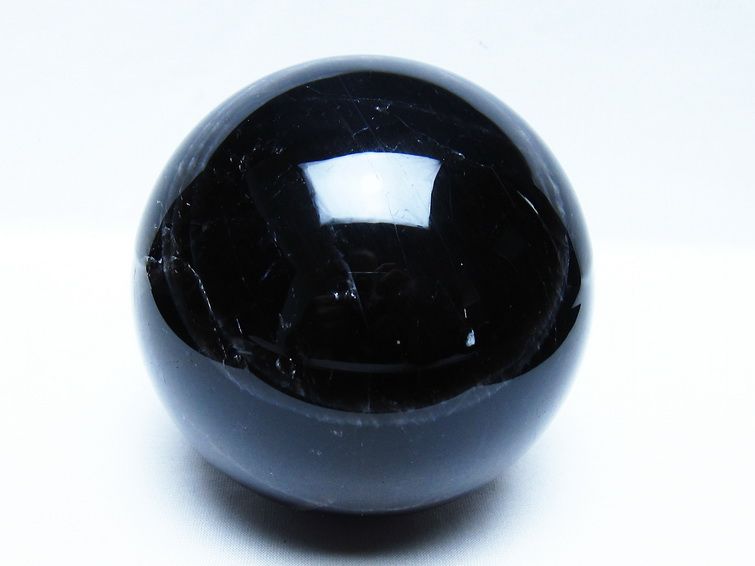 1.8Kg モリオン 黒水晶 丸玉 113mm スフィア 一点物 151-9413