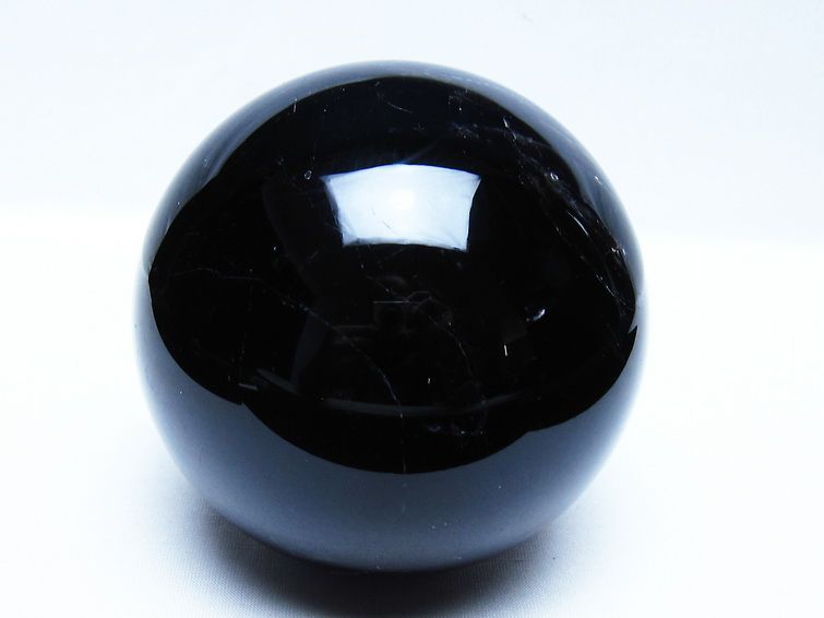 1.6Kg モリオン 黒水晶 丸玉 110mm スフィア 一点物 151-9423 – 天然石