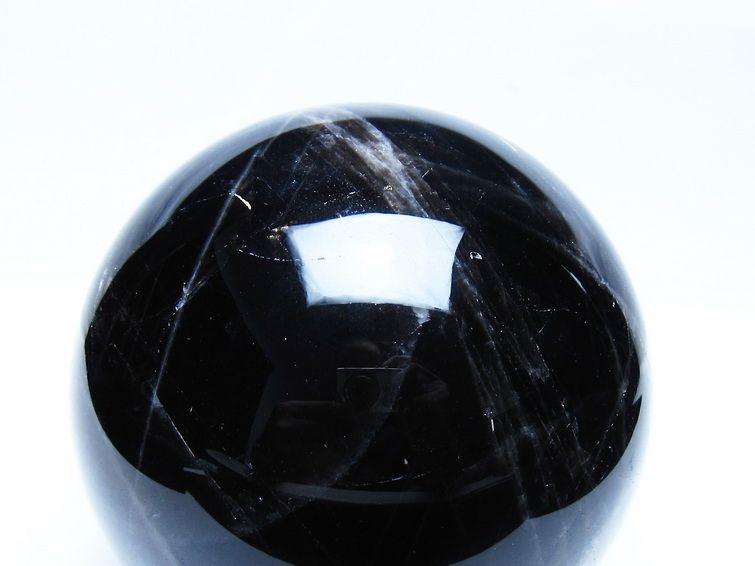 1.7Kg モリオン 黒水晶 丸玉 110mm スフィア 一点物 151-9428 【sold out】