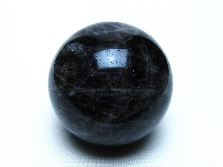 モリオン 黒水晶 丸玉 55mm 一点物 151-9437