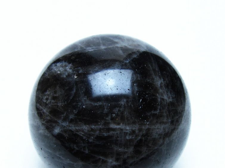 モリオン 黒水晶 丸玉 55mm 一点物 151-9437