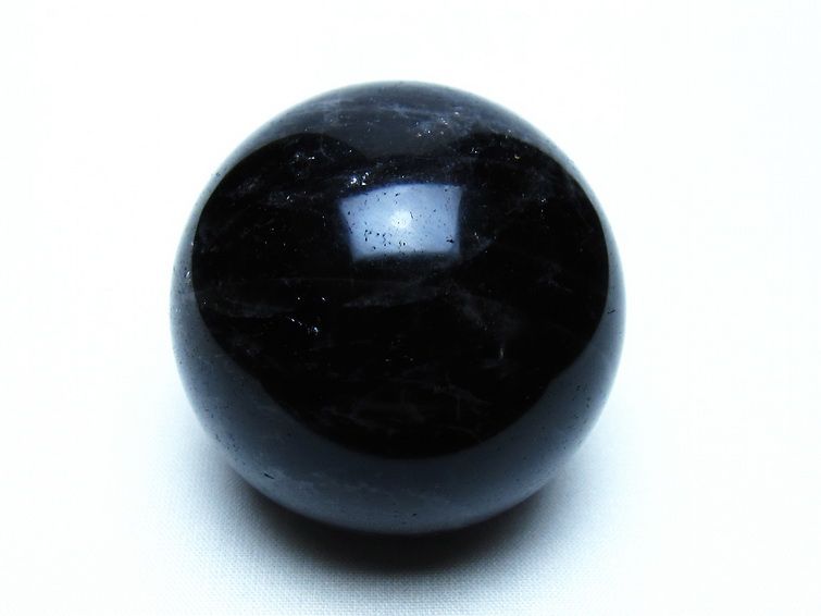 モリオン 黒水晶 丸玉 56mm 一点物 151-9439