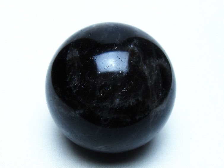 モリオン 黒水晶 丸玉 57mm 一点物 151-9443
