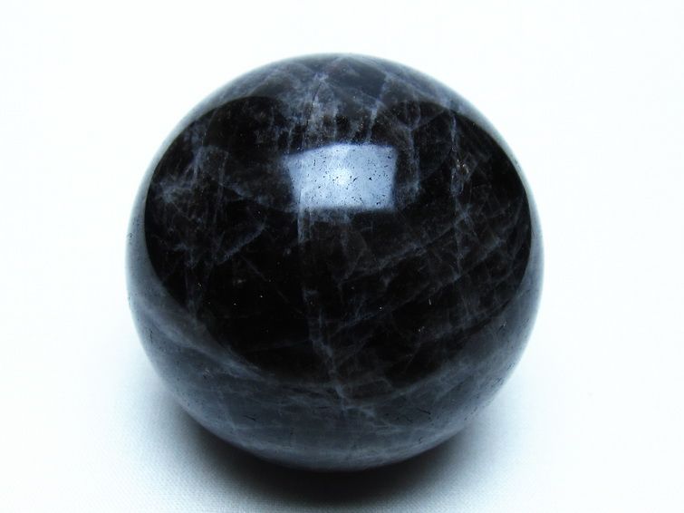 モリオン 黒水晶 丸玉 59mm 一点物 151-9445