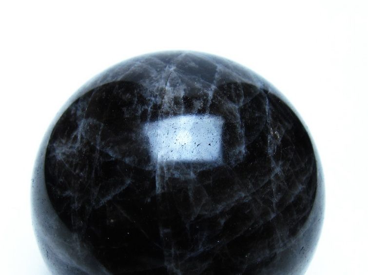 モリオン 黒水晶 丸玉 59mm 一点物 151-9445