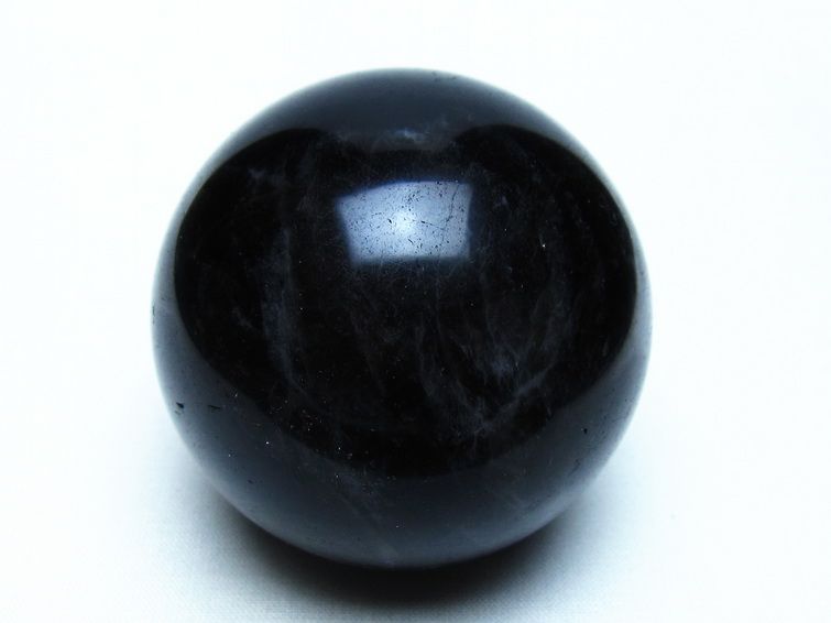 モリオン 黒水晶 丸玉 59mm 一点物 151-9446