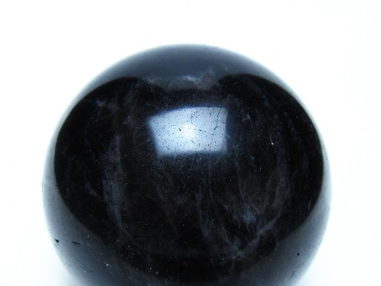 モリオン 黒水晶 丸玉 59mm 一点物 151-9446