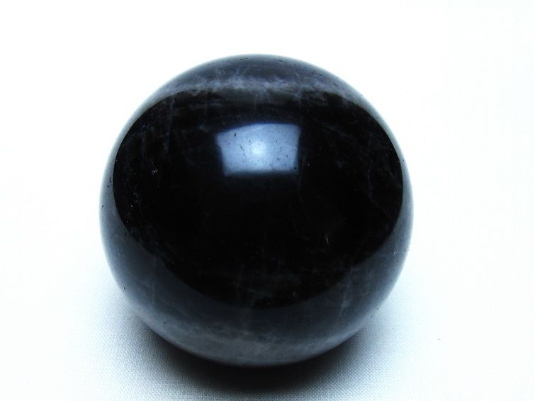 モリオン 黒水晶 丸玉 59mm 一点物 151-9448