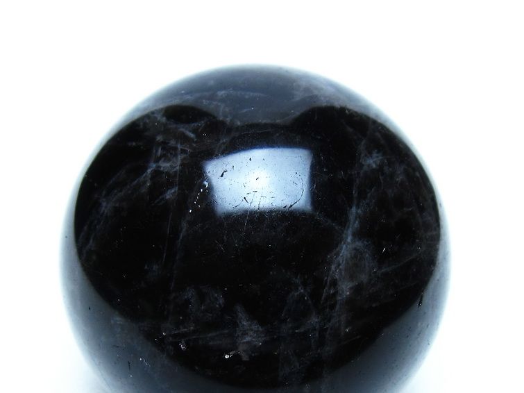 モリオン 黒水晶 丸玉 60mm 一点物 151-9449