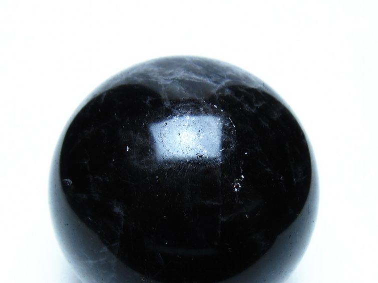 モリオン 黒水晶 丸玉 60mm 一点物 151-9453