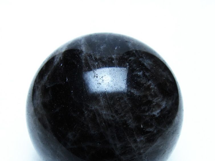 モリオン 黒水晶 丸玉 60mm 一点物 151-9454