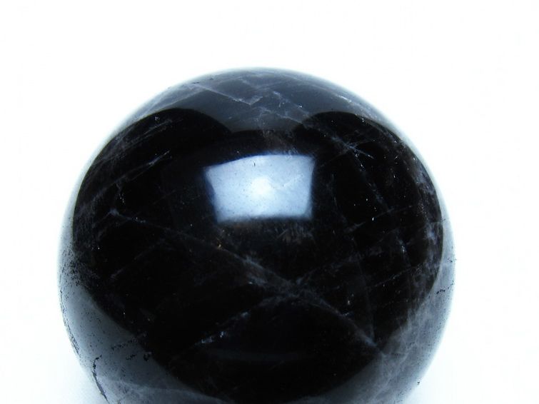 モリオン 黒水晶 丸玉 61mm 一点物 151-9455