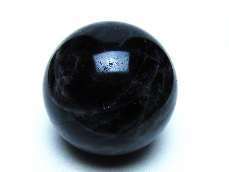 モリオン 黒水晶 丸玉 61mm 一点物 151-9456