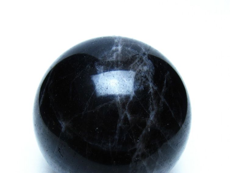 モリオン 黒水晶 丸玉 62mm 一点物 151-9457