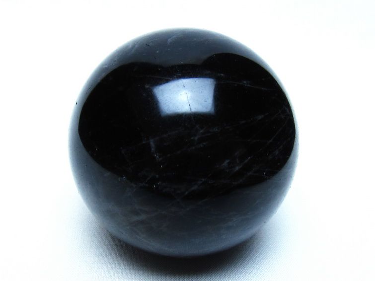 モリオン 黒水晶 丸玉 63mm 一点物 151-9461