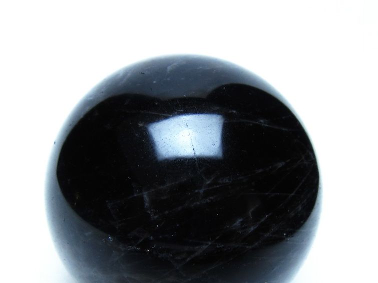 モリオン 黒水晶 丸玉 63mm 一点物 151-9461