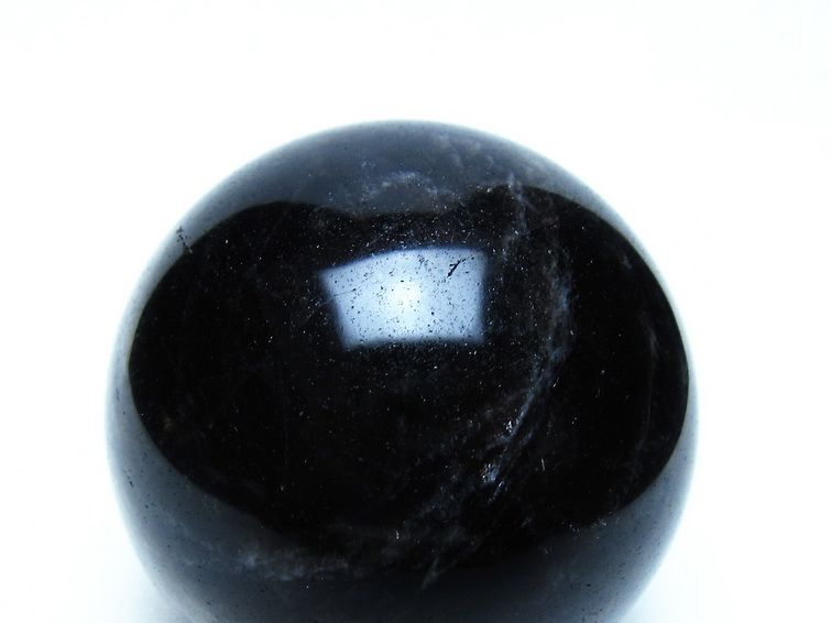 モリオン 黒水晶 丸玉 63mm 一点物 151-9462