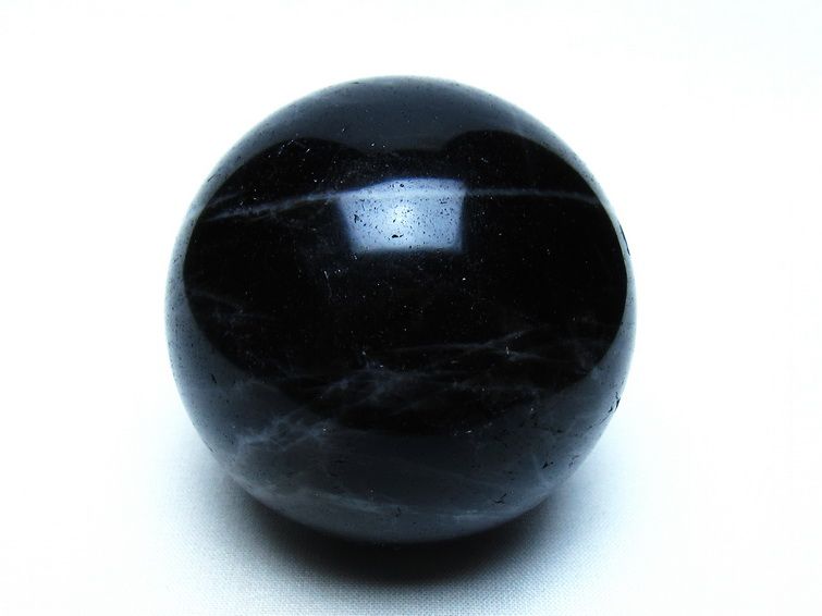 モリオン 黒水晶 丸玉 64mm 一点物 151-9465