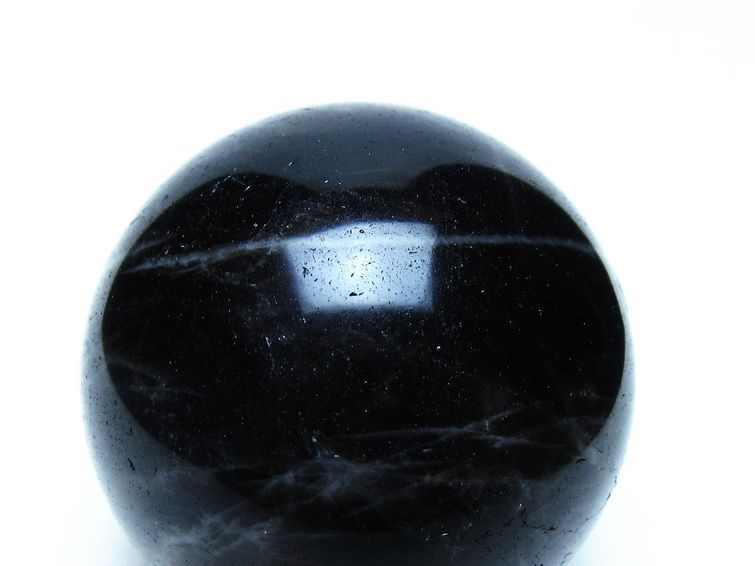 モリオン 黒水晶 丸玉 64mm 一点物 151-9465