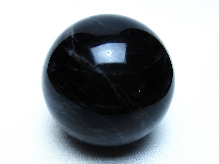モリオン 黒水晶 丸玉 63mm 一点物 151-9467