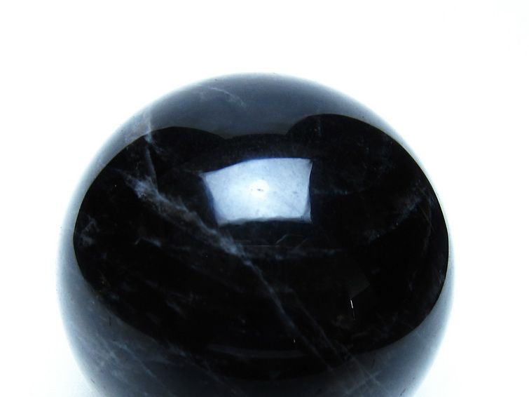 モリオン 黒水晶 丸玉 63mm 一点物 151-9467