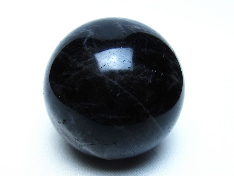 モリオン 黒水晶 丸玉 65mm 一点物 151-9468