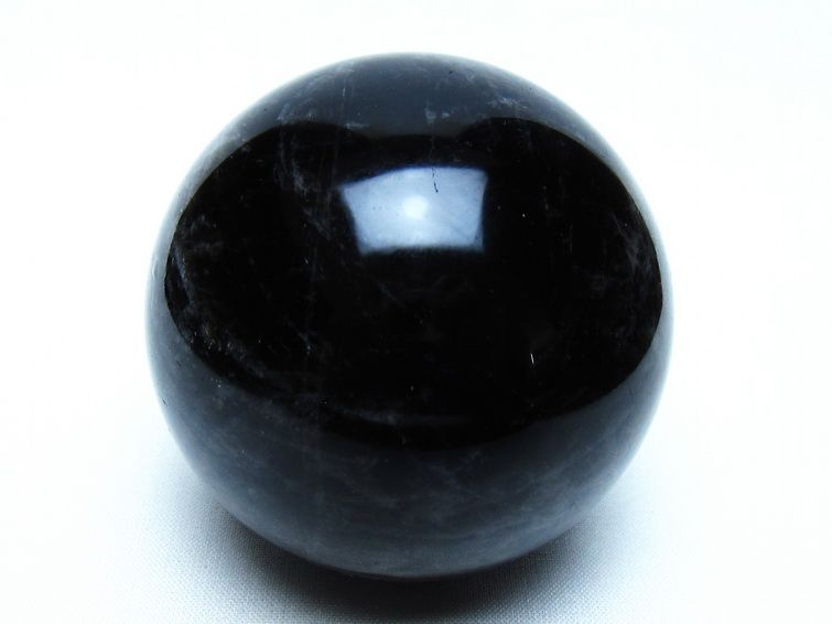 モリオン 黒水晶 丸玉 65mm 一点物 151-9470