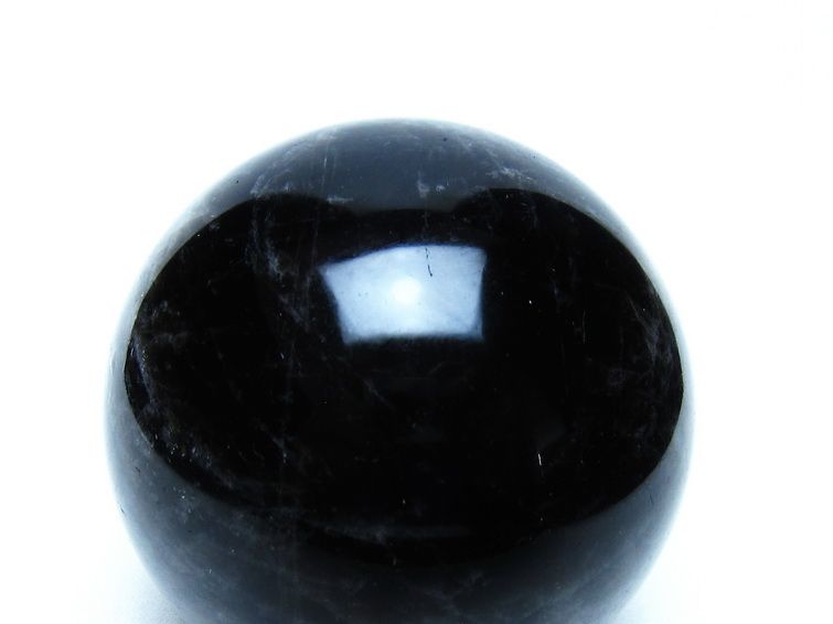 モリオン 黒水晶 丸玉 65mm 一点物 151-9470