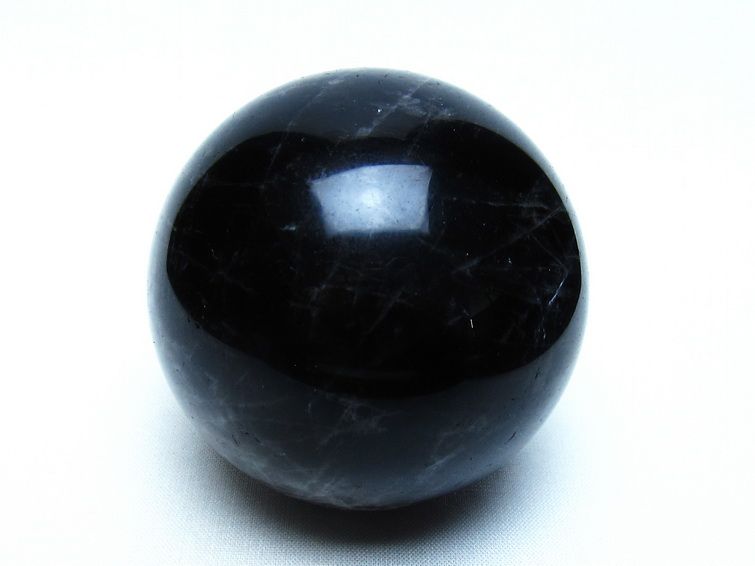 モリオン 黒水晶 丸玉 67mm 一点物 151-9473