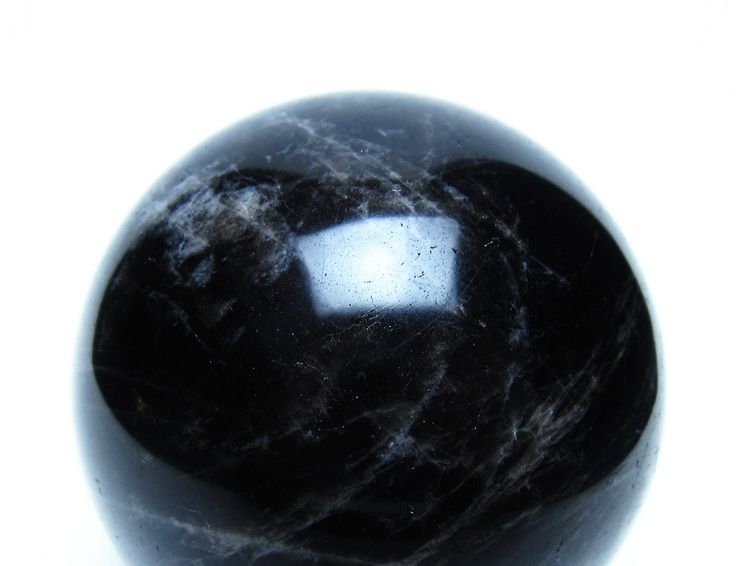 モリオン 黒水晶 丸玉 69mm 一点物 151-9474