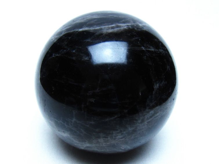 モリオン 黒水晶 丸玉 70mm 一点物 151-9478