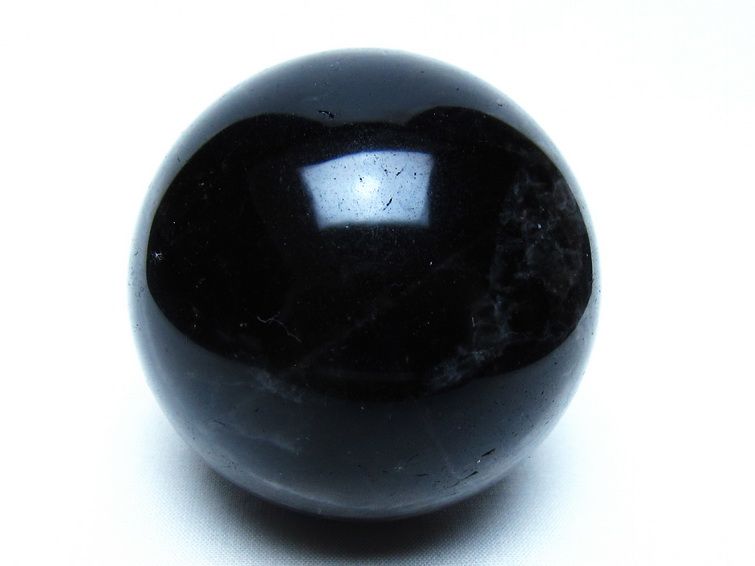 モリオン 黒水晶 丸玉 70mm 一点物 151-9480