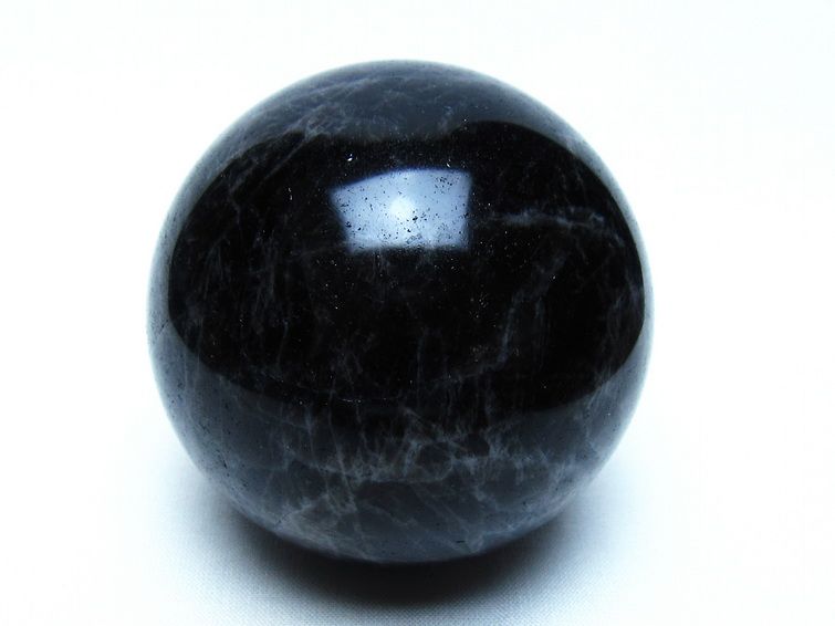 モリオン 黒水晶 丸玉 70mm 一点物 151-9485