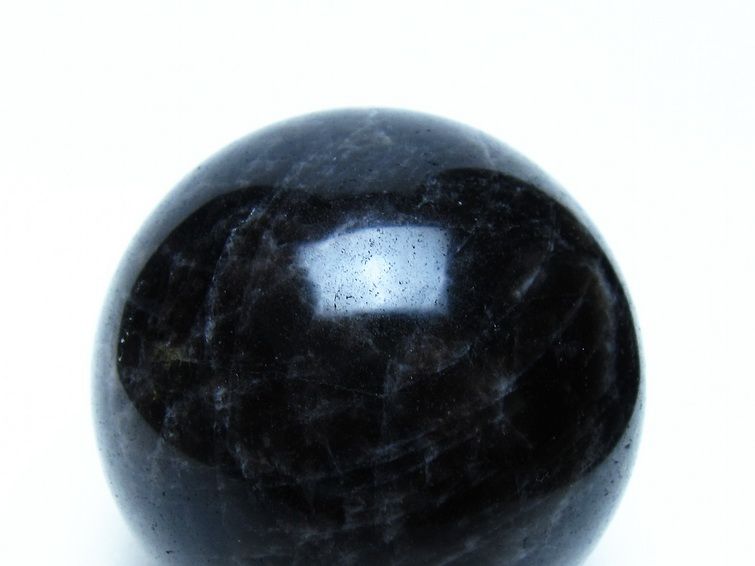 モリオン 黒水晶 丸玉 69mm 一点物 151-9486