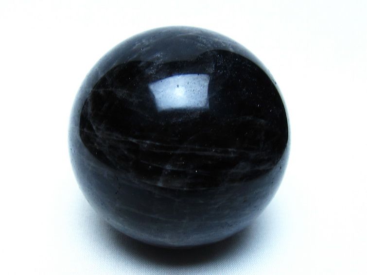 モリオン 黒水晶 丸玉 68mm 一点物 151-9487