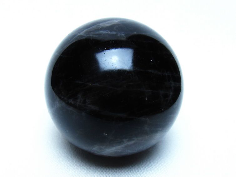 モリオン 黒水晶 丸玉 68mm 一点物 151-9488