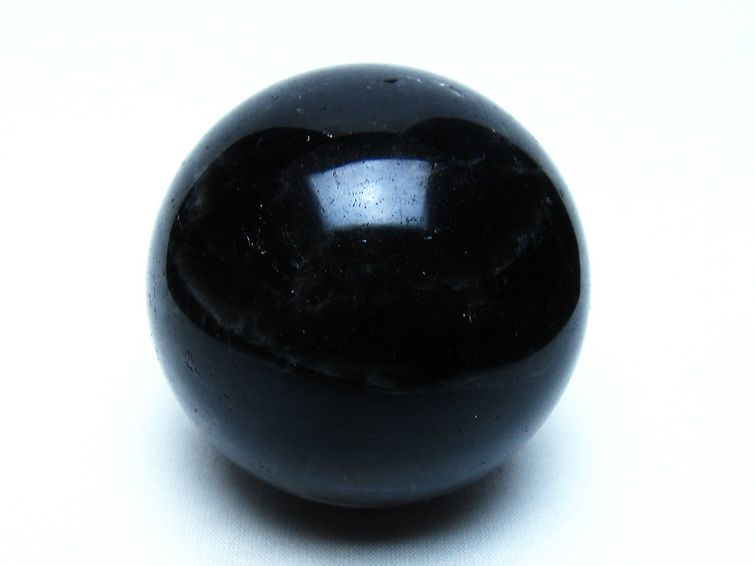 モリオン 黒水晶 丸玉 68mm 一点物 151-9489