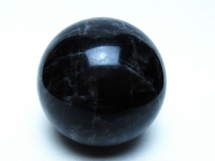 モリオン 黒水晶 丸玉 68mm 一点物 151-9490