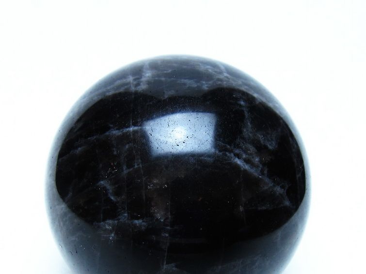 モリオン 黒水晶 丸玉 68mm 一点物 151-9490