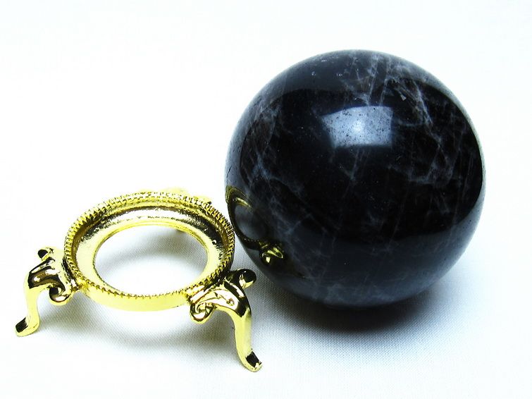 モリオン 黒水晶 丸玉 67mm 一点物 151-9491