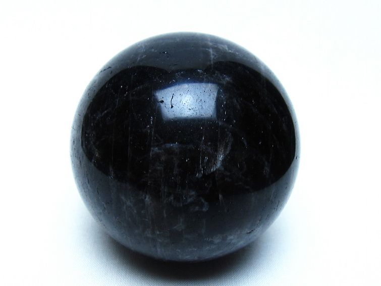 モリオン 黒水晶 丸玉 69mm 一点物 151-9492