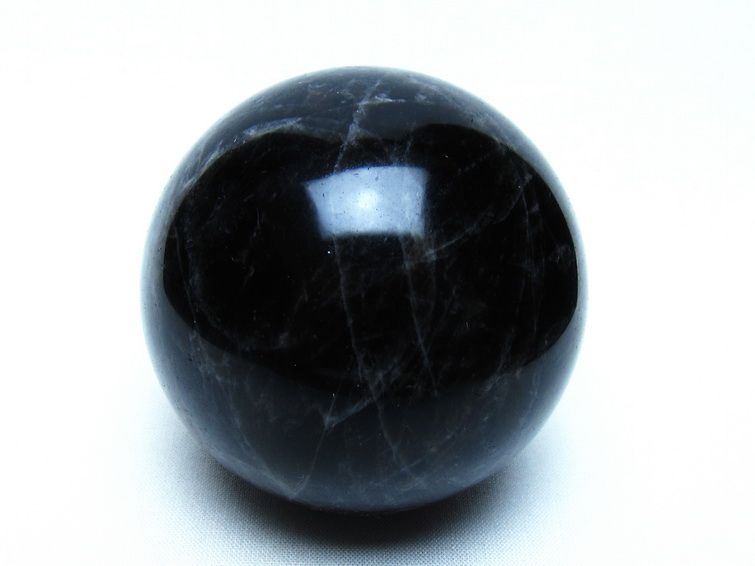 モリオン 黒水晶 丸玉 68mm 一点物 151-9493